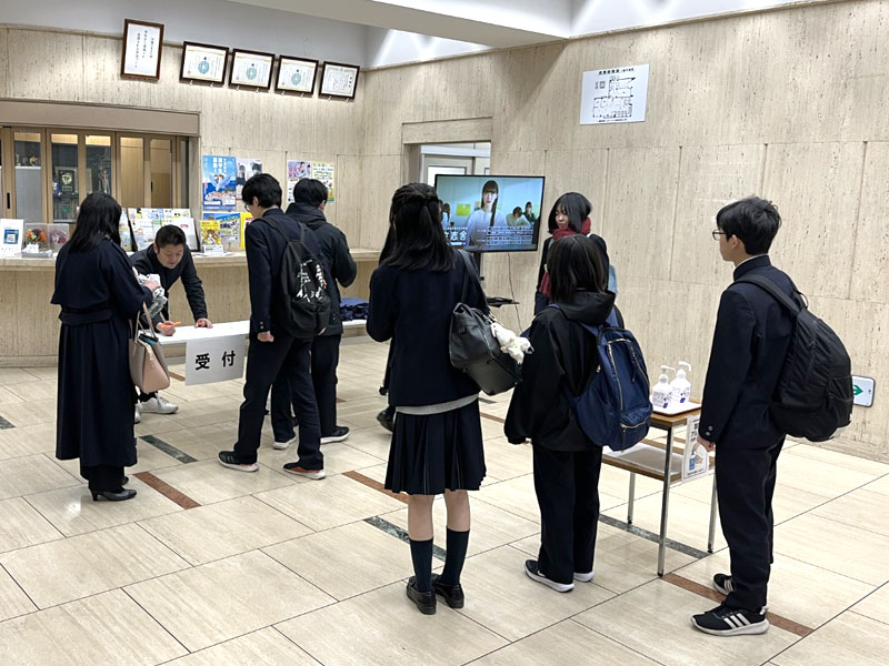 ITチャレンジバトル受付風景