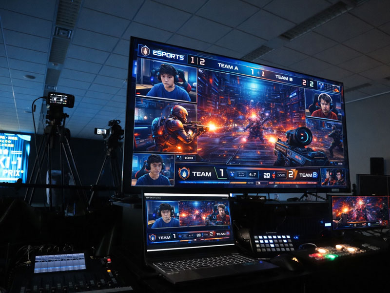 eスポーツアリーナ配信設備